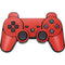 Red Carbon Fiber Specialty Material PS3 Dual Shock wireless controller Skin