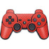Red Carbon Fiber Specialty Material PS3 Dual Shock wireless controller Skin