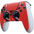Red Carbon Fiber Specialty Material PS5 DualSense Edge Pro Controller Skin