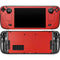 Red Carbon Fiber Specialty Texture Material Steam Deck Handheld Gaming Computer OLED Skin
