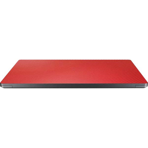 Red Carbon Fiber Specialty Texture Material Surface Laptop 7 13.8in Skin