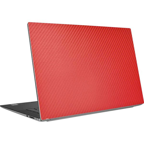 Red Carbon Fiber Specialty Texture Material Dell XPS Skin