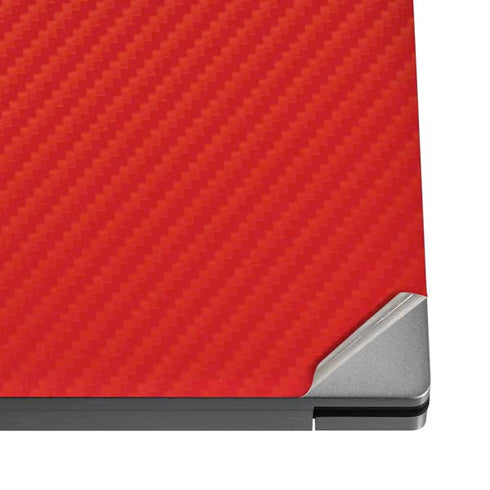 Red Carbon Fiber Specialty Texture Material Dell XPS Skin