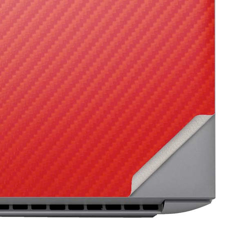 Red Carbon Fiber Specialty Texture Material HP ZBook Fury 16 G10 Skin