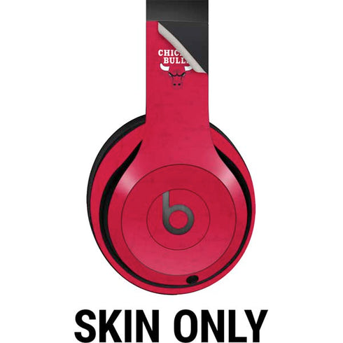 NBA Chicago Bulls Red Distressed Beats Studio Pro Wireless Headphones Skin