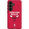 NBA Chicago Bulls Red Distressed Galaxy S26 Plus Impact Case