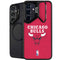 NBA Chicago Bulls Red Distressed Galaxy S26 Plus Kickstand Case