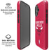 NBA Chicago Bulls Red Distressed iPhone 16 Plus Magsafe Impact Case