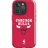 NBA Chicago Bulls Red Distressed iPhone 16 Pro Magsafe Impact Case
