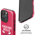 NBA Chicago Bulls Red Distressed iPhone 16 Pro Max Magsafe Impact Case