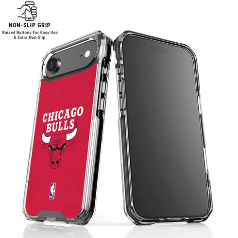 NBA Chicago Bulls Red Distressed iPhone 17 Air MagSafe Case
