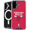 NBA Chicago Bulls Red Distressed iPhone 17 MagSafe Case