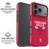 NBA Chicago Bulls Red Distressed iPhone 17 Pro Magsafe Impact Case