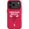 NBA Chicago Bulls Red Distressed iPhone 17 Pro Max Magsafe Impact Case