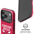 NBA Chicago Bulls Red Distressed iPhone 17 Pro Max Magsafe Impact Case