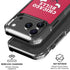 NBA Chicago Bulls Red Distressed iPhone 18 Pro Clear Case