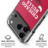 NBA Chicago Bulls Red Distressed iPhone 18 Pro Clear Case
