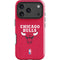 NBA Chicago Bulls Red Distressed iPhone 18 Pro Max Impact Case