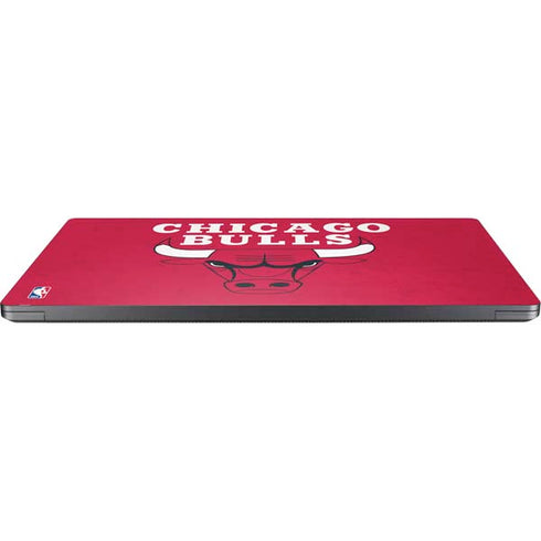 NBA Chicago Bulls Red Distressed Surface Laptop 7 15in Skin
