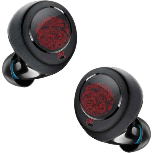 Red Dragon Amazon Echo Buds Skin