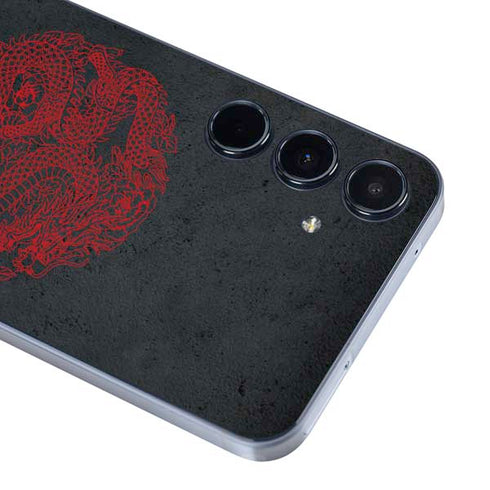 Red Dragon Galaxy A35 5G Skin