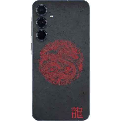 Red Dragon Galaxy A55 5G Skin