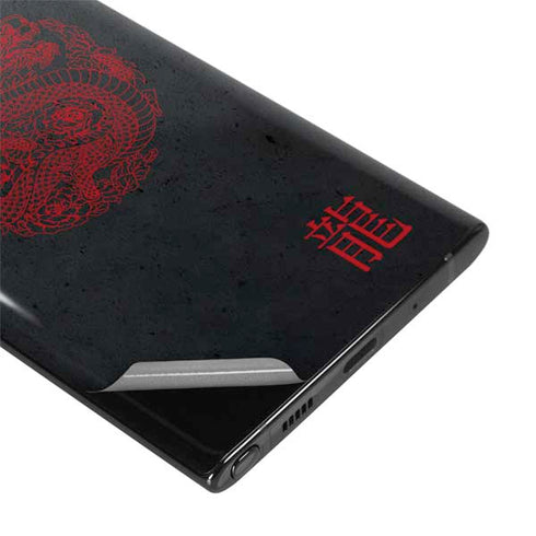 Red Dragon Galaxy Note 10 Plus Skin