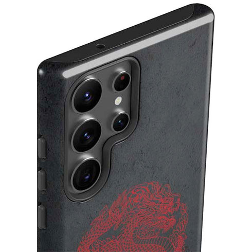 Red Dragon Galaxy S23 Ultra Pro Case