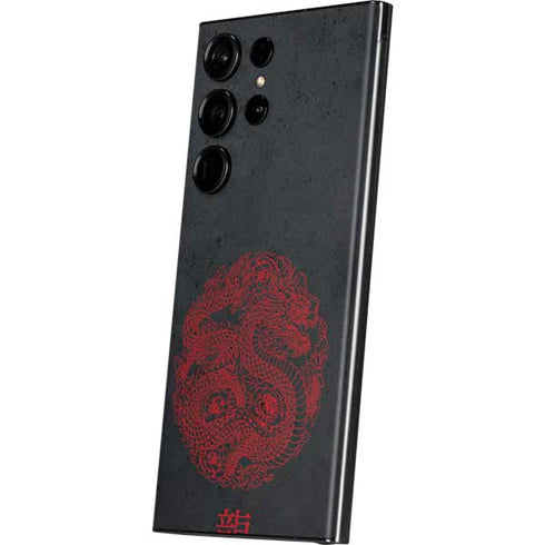 Red Dragon Galaxy Skins