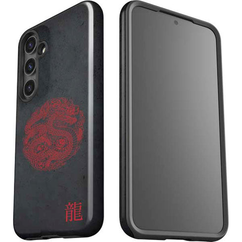 Red Dragon Galaxy S25 Impact Case