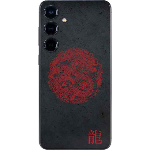 Red Dragon Galaxy S24 Plus Skin