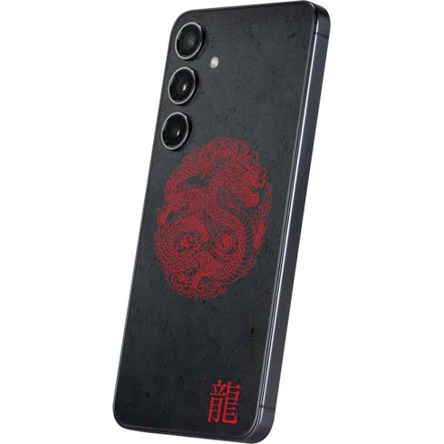 Red Dragon Galaxy S24 Plus Skin