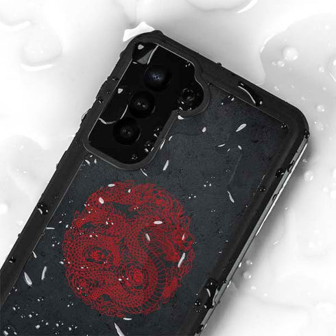 Red Dragon Galaxy S24 Plus Waterproof Case