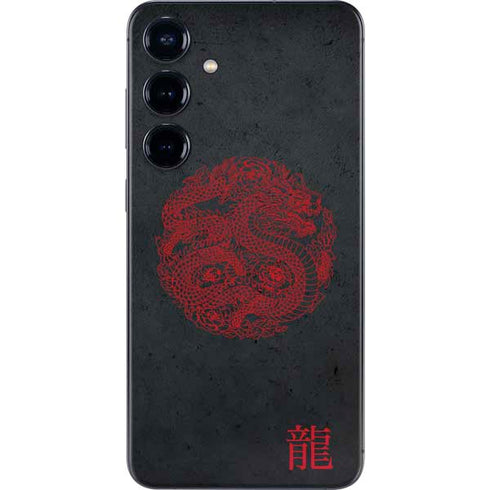 Red Dragon Galaxy S25 Skin