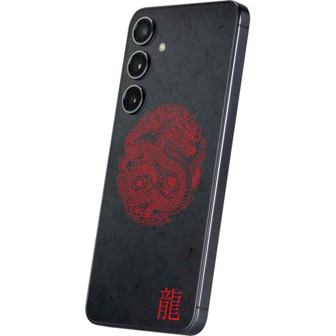 Red Dragon Galaxy S25 Skin