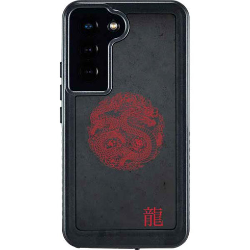 Red Dragon Galaxy S24 Waterproof Case
