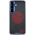 Red Dragon Galaxy S25 Clear Case