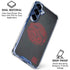 Red Dragon Galaxy S25 Clear Case