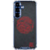 Red Dragon Galaxy S25 Plus Clear Case
