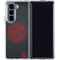 Red Dragon Galaxy Z Fold5 5G Clear Case