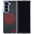 Red Dragon Galaxy Z Fold5 5G Clear Case