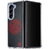 Red Dragon Galaxy Z Fold5 5G Clear Case