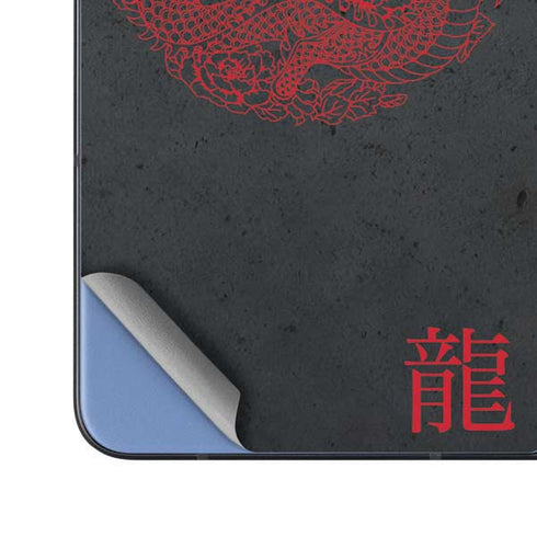 Red Dragon Galaxy Z Fold5 5G Skin