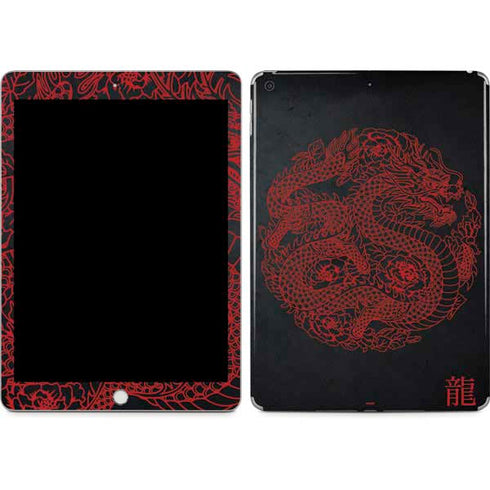 Red Dragon Apple iPad Skin