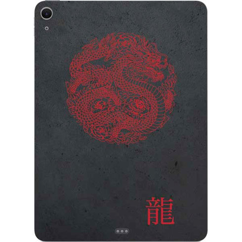 Red Dragon Apple iPad Air Skin