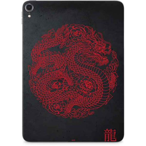 Red Dragon Apple iPad Pro Skin