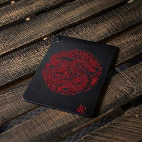 Red Dragon Apple iPad Pro Skin