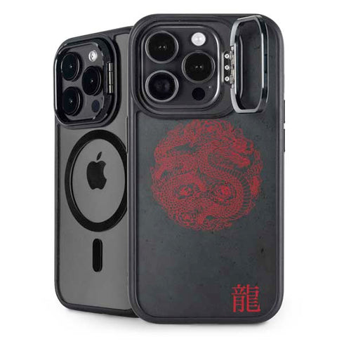 Red Dragon iPhone 14 Pro Max Kickstand Case