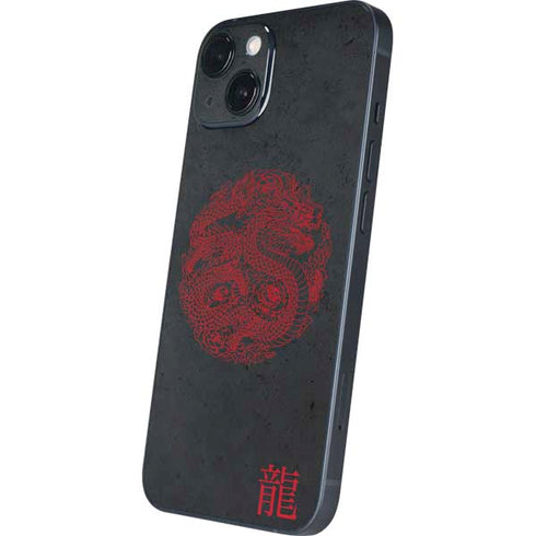 Red Dragon iPhone 15 Skin