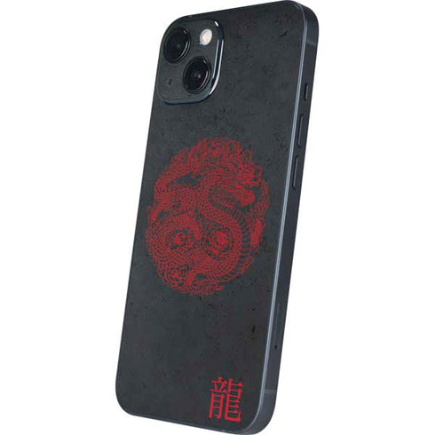 Red Dragon iPhone 15 Skin